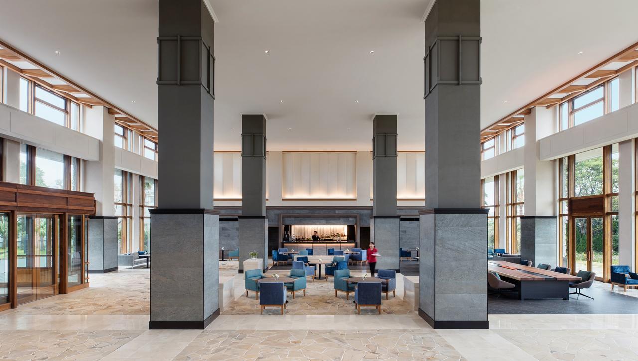 Nanki-Shirahama Marriott Hotel Luaran gambar The lobby of the new building